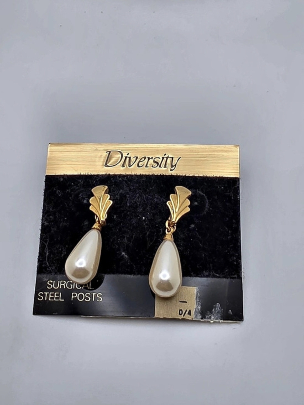 Diversity Pearl Drop Clip Earrings